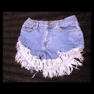 Fashion nova denim shorts